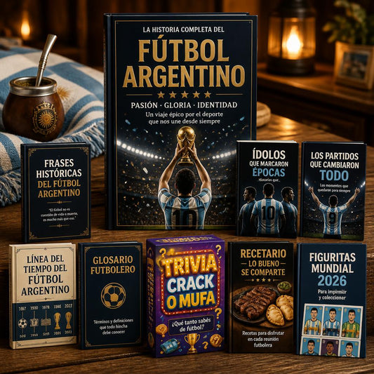 Futbol Argentino + 8 Bonus de regalo 🎁